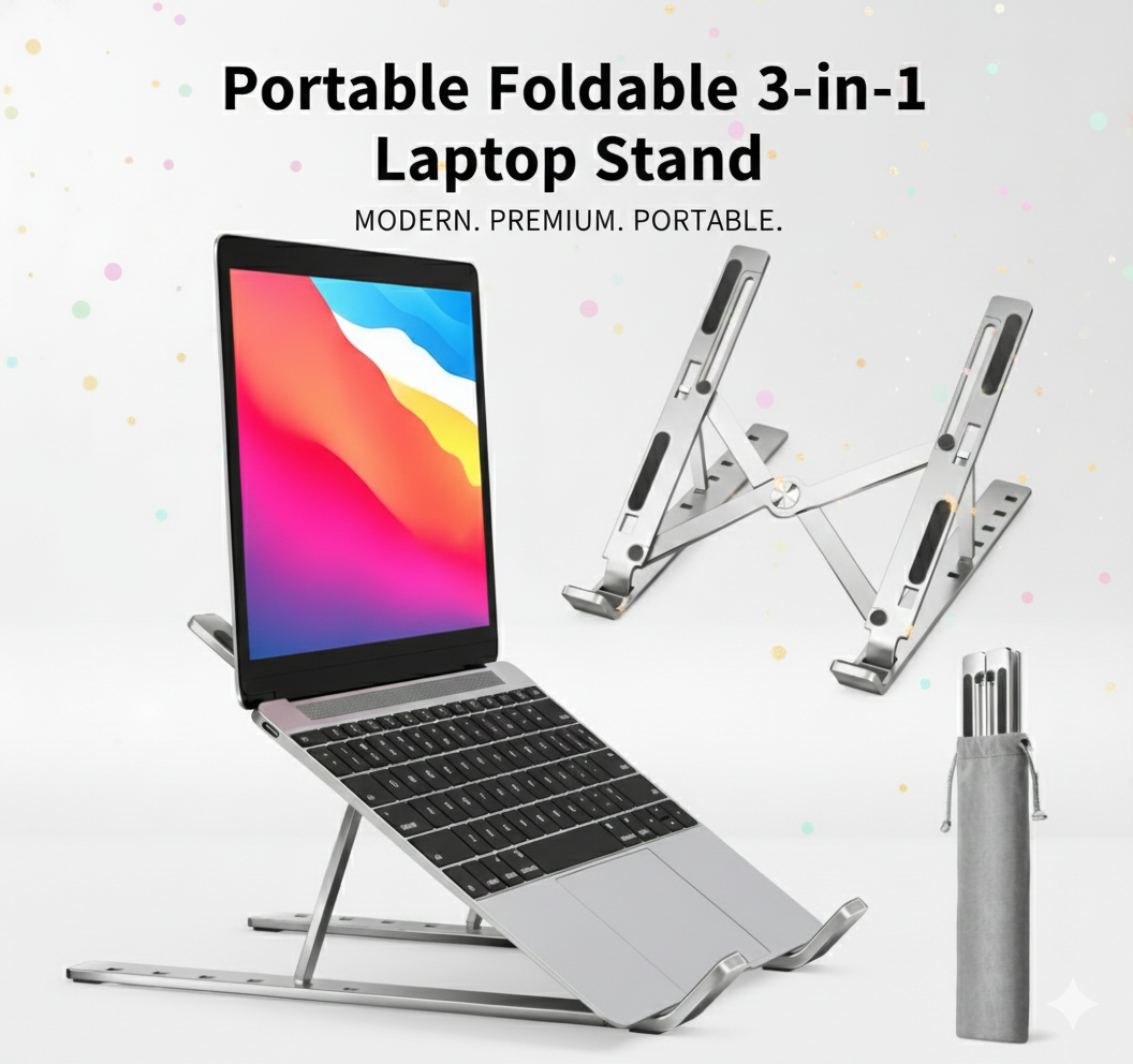 Adjustable Laptop Table Stand