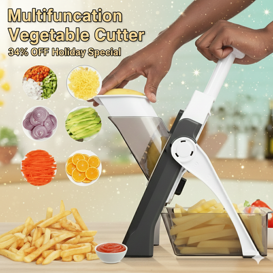 Household kitchen multi-function vegetable cutter slicing