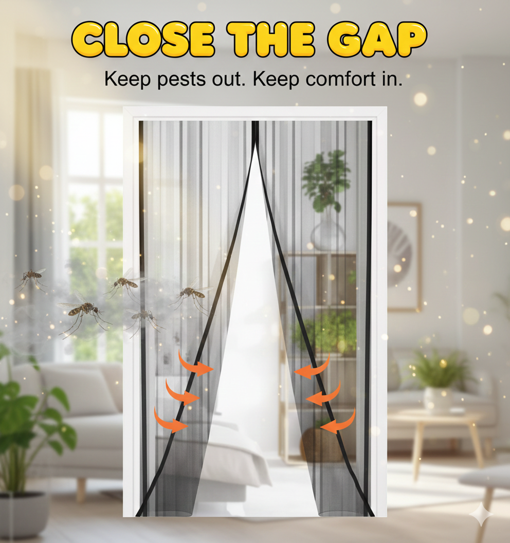 Magnetic Fly Screen Door – Buy 1 Get 2nd 50% OFF or Buy 2 Get 1 FREE