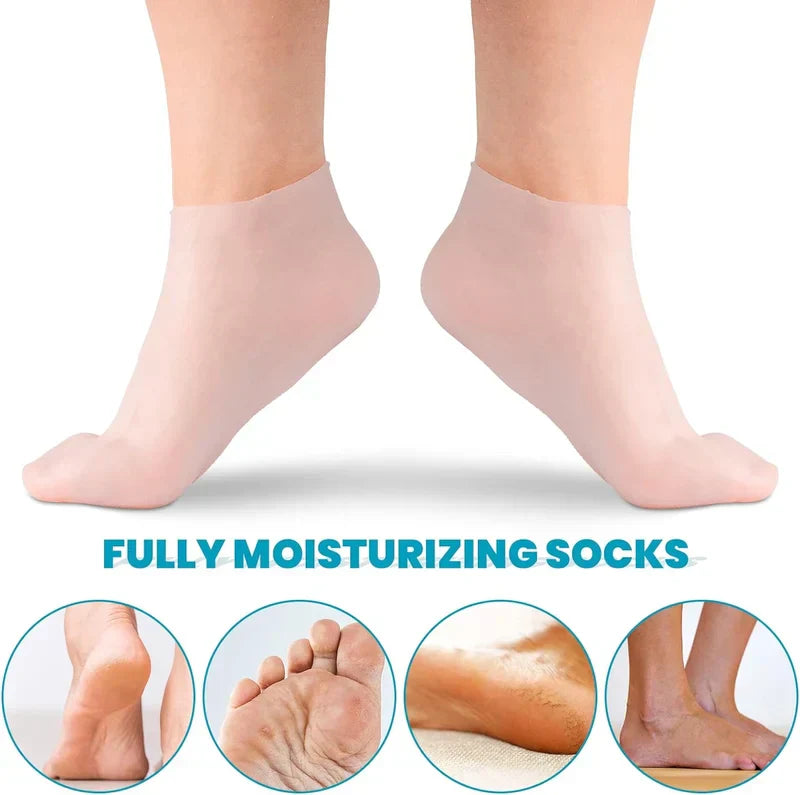 Exfoliating Silicone Socks